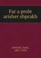 Far a prole arisher shprakh, Zaretzki, Isaac, 1891-1956 