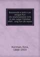 Brenendike brikn an ologye fun revolutsiyonerer lirik in der nayer Yidisher dikh ung fun Ukrayne, Korman, Ezra, 1888-1959 