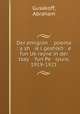 Der emigran poema : a sh ik?l geshikh e fun Uk?rayne in der tsay fun Pe lyura, 1919-1921, Gusakoff, Abraham 