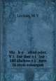 Mo k?e abad oder, V?i tse iber v?i tse : 180 shehne v?i tsen in reyn zshargon, Levitan, M. Y 