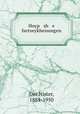 Hoyp sh e fartseykhenungen, Der Nister, 1884-1950 