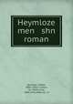 Heymloze men shn roman, Stefan Zeromski 