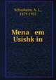 Mena em Usishkin, Schusheim, A. L., 1879-1955 