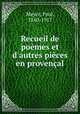 Recueil de poemes et d