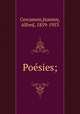 Posies;, Cercamon,Jeanroy, Alfred, 1859-1953 
