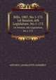 Bills, 1887, No.1-175. 1st Session, 6th Legislature, No.1-175, Ontario. Legislative Assembly 