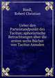 Ueber den Parteistandpunkt des Tacitus; aphoristische Betrachtungen uber die ersten sechs Bucher von Tacitus Annalen, Riedl, Robert Christian 