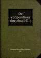 De conpendiosa doctrina I-III;, Nonius Marcellus,Onions, J.H. 