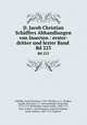 D. Jacob Christian Schffers Abhandlungen von Insecten : erster-dritter und lezter Band . Bd 223, Jacob Christian Schaffer 