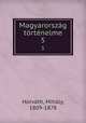 Magyarorszag tortenelme, Mihaly Horvath 
