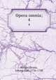 Opera omnia;. 4, Horace,Zeune, Johann Karl, 1736-1788 