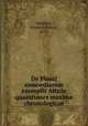 De Plauti comoediarum exemplis Atticis quaestiones maxime chronologicae, Hueffner, Friedrich Albert, 1872- 