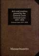 Acts and resolves passed by the General Court. General Laws 1837-1838, Massachusetts 