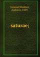 saturae;, Juvenal,Weidner, Andreas, 1839- 