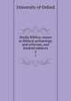 Studia Biblica; essays in Biblical archology and criticism, and kindred subjects. 2, University of Oxford 