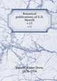 Botanical publications of E.D. Merrill. v.15, Merrill, Elmer Drew, 1876-1956 