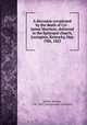 A discourse occasioned by the death of Col : James Morrison, delivered in the Episcopal church, Lexington, Kentucky, May 19th, 1823, Holley, Horace, 1781-1827,Transylvania University 