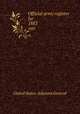 Official army register for . 1883, United States. Adjutant General 