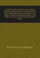 A lady of quality, being a most curious, hitherto unknown history, as related to Mr. Isaac Bickerstaff but not presented to the world of fashion through the pages of the Tatler, and now for the first time written down, Burnett Frances Hodgson 
