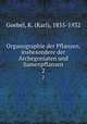 Organographie der Pflanzen, insbesondere der Archegoniaten und Samenpflanzen. 2, Goebel, K. (Karl), 1855-1932 