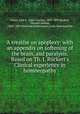 A treatise on apoplexy: with an appendix on softening of the brain, and paralysis. Based on Th. J. Ruckert