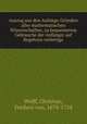 Auszug aus den Anfangs-Grunden aller mathematischen Wissenschaften, zu bequemerem Gebrauche der Anfanger auf Begehren verfertige, Wolff, Christian, Freiherr von, 1679-1754 