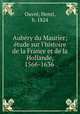 Aubery du Maurier; etude sur l
