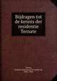 Bijdragen tot de kennis der residentie Ternate, Clercq, Frederik Sigismund Alexander de, 1842-1906 