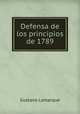 Defensa de los principios de 1789, Gustavo Lamarque 