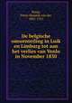 De belgische omwenteiling in Luik en Limburg tot aan het verlies van Venlo in November 1830, Kemp, Pieter Hendrik van der, 1845-1921 