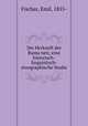 Die Herkunft der Ruma?nen; eine historisch-linguistisch-etnographische Studie, Fischer, Emil, 1855- 