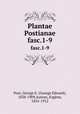 Plantae Postianae. fasc.1-9, George Edward Post 