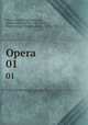 Opera. 01, Marcus Tullius Cicero 