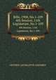 Bills, 1908, No.1-109. 4th Session, 11th Legislature, No.1-109, Ontario. Legislative Assembly 