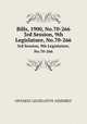 Bills, 1900, No.70-266. 3rd Session, 9th Legislature, No.70-266, Ontario. Legislative Assembly 