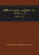 Official army register for . 1953- v. 2, United States. Adjutant General 