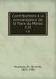 Contributions la connaissance de la flore du Maroc. I-II, Murbeck, Sv. (Svante), 1859-1946 