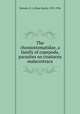 The choniostomatidae, a family of copepoda, parasites on crustacea malacostraca, Hansen, H. J. (Hans Jacob), 1855-1936 