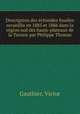 Description des echinides fossiles recueillis en 1885 et 1886 dans la region sud des hauts-plateaux de la Tunisie par Philippe Thomas, Gauthier, Victor 