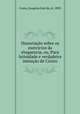 Dissertacao sobre os exercicios da eloquencia, ou, Pura latinidade e verdadeira imitacao de Cicero, Joaquim Jose da Costa 