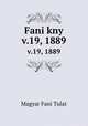 Fani kny. v.19, 1889, Magyar Fani Tulat 