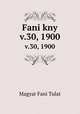 Fani kny. v.30, 1900, Magyar Fani Tulat 