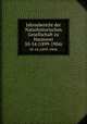 Jahresbericht der Naturhistorischen Gesellschaft zu Hannover. 50-54 (1899-1904), Naturhistorische Gesellschaft zu Hannover,Naturhistorische Gesellschaft zu Hannover. Festschrift 