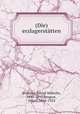 (Die) erzlagerstatten, Stelzner, Alfred Wilhelm, 1840-1895,Bergeat, Alfred, 1866-1924 
