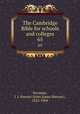 The Cambridge Bible for schools and colleges. 65, Perowne, J. J. Stewart (John James Stewart), 1823-1904 