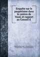 Enquete sur le pauperisme dans le canton de Vaud, et rapport au Conseil d ., Switzerland Conseil d