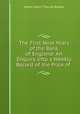 The First Nine Years of the Bank of England: An Enquiry Into a Weekly Record of the Price of ., Rogers, James E. Thorold 