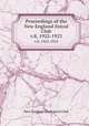 Proceedings of the New England Zoical Club. v.8, 1922-1923, New England Zoological Club 