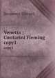 Venetia ; Contarini Fleming. copy1, Disraeli Benjamin 