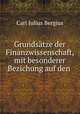 Grundsatze der Finanzwissenschaft, mit besonderer Bezichung auf den ., Carl Julius Bergius 